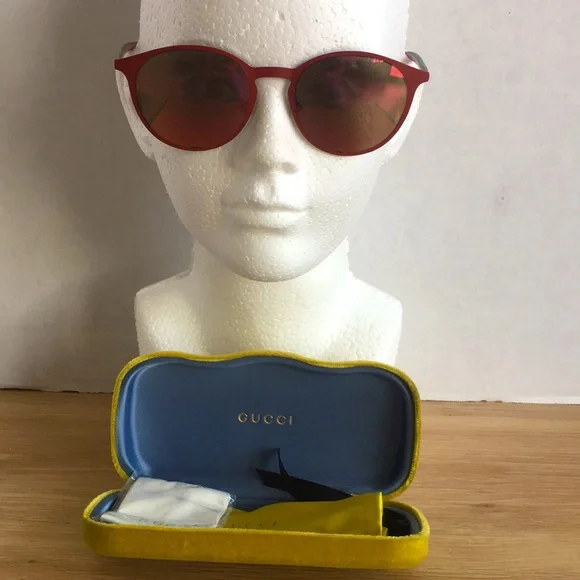 Gucci Red 52mm Sunglasses Gucci GG1772S 003 Sunglasses - US main image 4